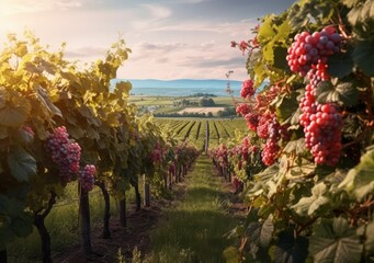 Blossoming Vines: Capturing Vineyard Beauty