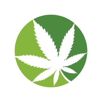 Cannabis Abstract Logo Design