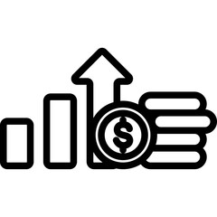 Money Growth Icon