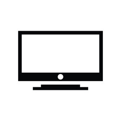 Monitor Icon Vector Design Template