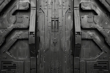 Metallic Labyrinth: Trenches and Panels in Harmony