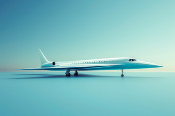 Aero Revolution: Supersonic Airliner Solo - obrazy, fototapety, plakaty