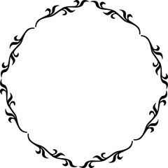 Floral Laurel Vector Design