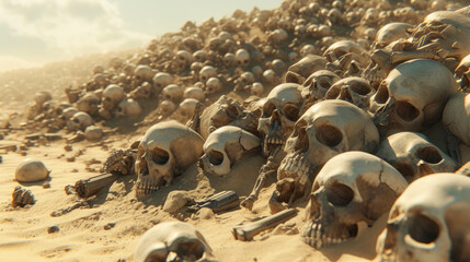Lost Battleground: Guns and Bones Beneath the Sand