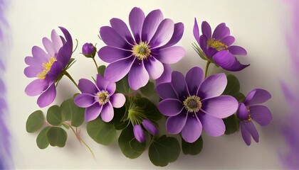 beautiful purple flowers