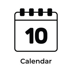 Premium icon of chinese new year calendar in modern style