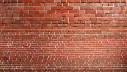 brick wall of red color old red brick wall texture background