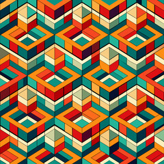 seamless geometric pattern