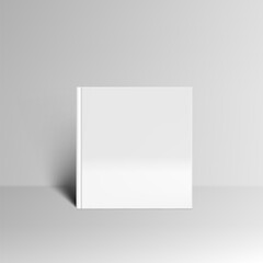Blank Book Or Brochure With Hard Cover