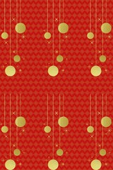 red chinese new year background 