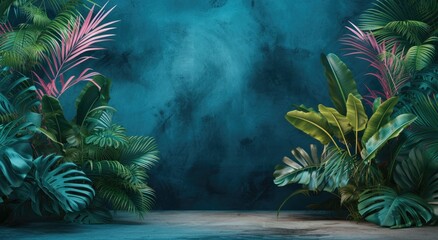 Naklejka premium Nature-inspired backdrop suitable for presentations.