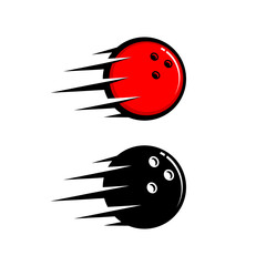 bowling sport vector, fast bowling