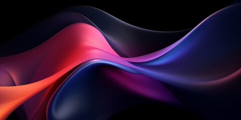 Abstract Fluid Holographic Neon Curves .
