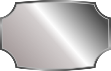 metal plate with frame