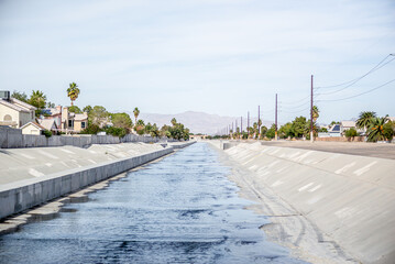 las vegas wash channel stormwater trail © digidreamgrafix