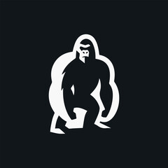 Gorilla Logo Vactor Art, Use Your Logo