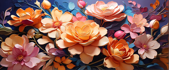 Bright and colorful flower