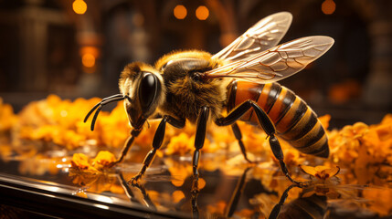 Buzzing Beauties: Exploring the Captivating World of Wild Insects, generative AI