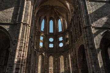 Villers-la-Ville Abbey Ruins, in Belgium