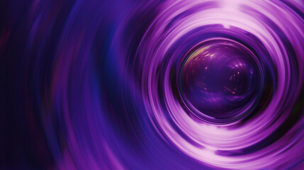 Light Leaks Of A Spinning Sphere, Violet, Lilac And Indigo Colors. Creative background. Website background. Copy paste area for texture