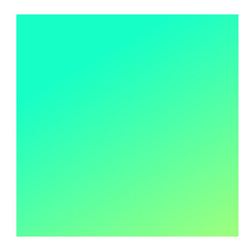triangle rectangle en d&eacute;grad&eacute; de vert