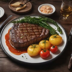 Delicious Steak Background Very Cool
