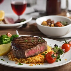 Delicious Steak Background