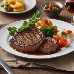 Delicious Steak Background