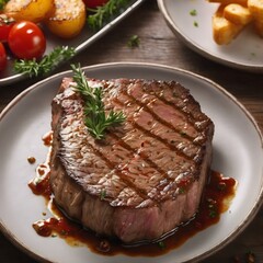Delicious Steak Background