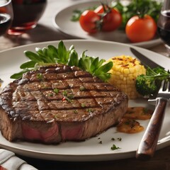 Delicious Steak Background