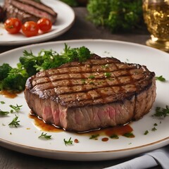 Delicious Steak Background