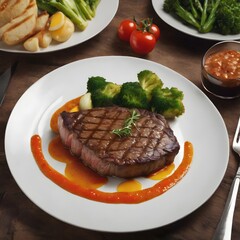 Delicious Steak Background