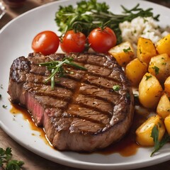 Delicious Steak Background