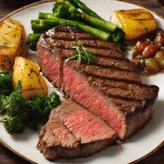Delicious Steak Background