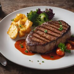 Delicious Steak Background
