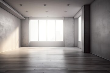 Obraz premium Interior of an empty room
