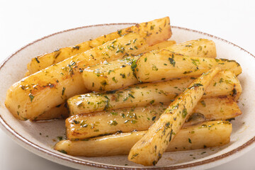 長芋の青のり醤油バター