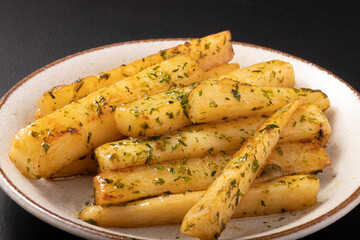 長芋の青のり醤油バター