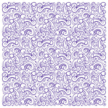 Cartoon style seamless penis pattern. Stylized human penis vector illustration.