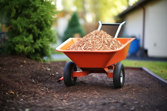 Wheelbarrow Mulch Images Browse 723 Stock Photos Vectors and