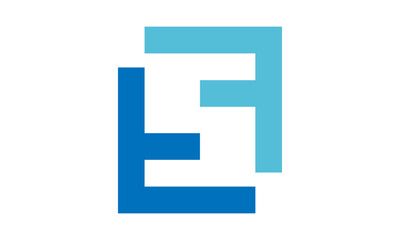 Letter F financial logo	
