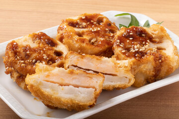 蓮根の海鮮詰めフライ