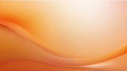 Sunlit Wave of Orange: Abstract Vector Design with Swirling Lines and Summer Vibes
