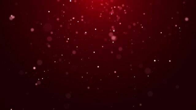Dust Flowing Particles Red Loop Background