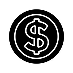 Dollar Symbol Vector Icon