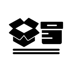Boxes Vector Icon