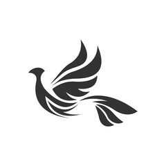 Bird logo design with ilustration concept