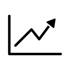 Graph Vector Icon