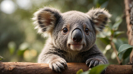 Obraz premium koala bear in tree