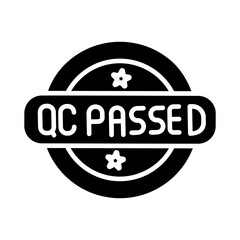 QC Passed Vector Icon